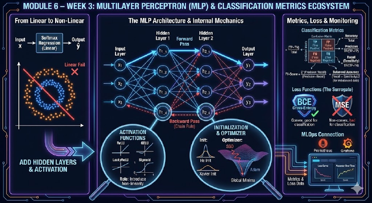 Module 6 - Tuần 3: Multilayer Perceptron & Metrics for Classification