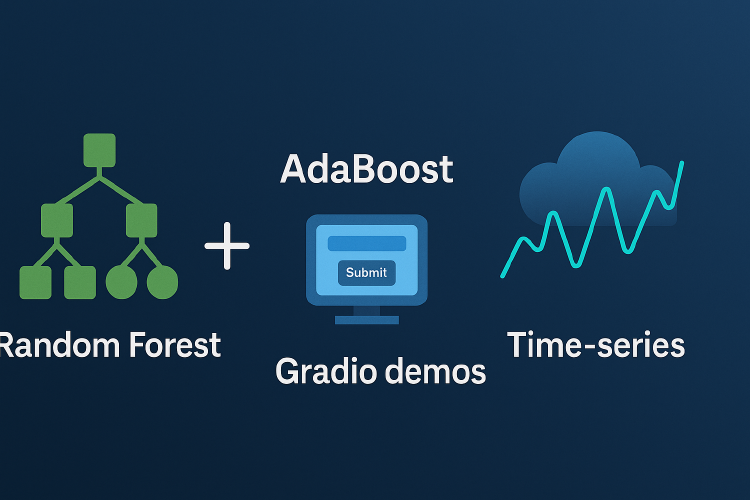 Module 4 - Tuần 1: Random Forest • AdaBoost • Gradio demo • Tổng quan Time-series